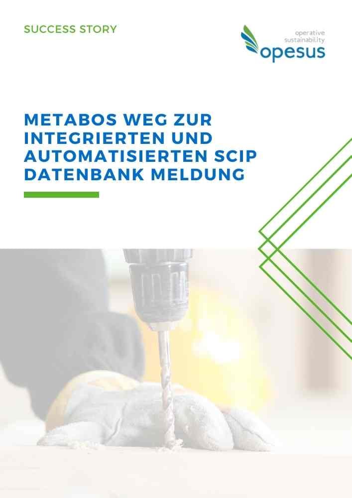 Success Story - Metabo - SCIP